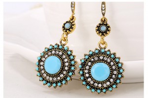 Best Quality Europe and the United States new retro European and American Bohemian national wind earrings