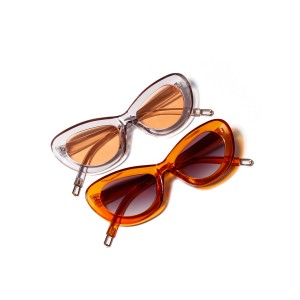 WENZHE Fashion Design Women Vintage Sun Glasses Female Ladies Sunglass Eyewear Cat Eye Sunglasses