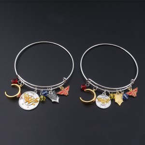 Fashion Jewelry Justice League Wonder Woman Combination Bracelets