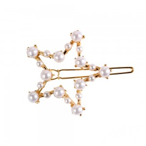 WENZHE Fashionable Pearl Hair Clip Gold Hair Pin Set Jewelry Women Girls Birthday Gift Set Bobby Pin Hair Accessories