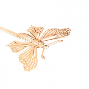 Hair Accessories Bobby Pin Gold Tone Party Costume Fashion Metal Bee Hair Clip