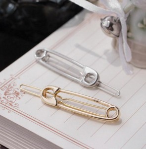 Girls’ simple jewelry metal pin hair clips wholesale fashion hair accessory